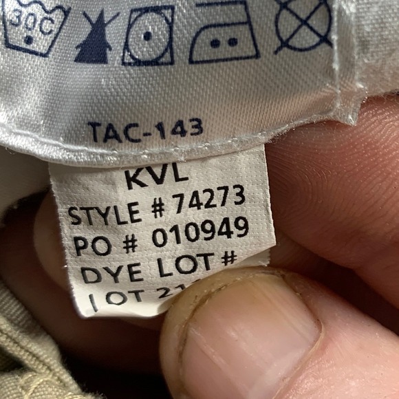 5.11 Tactical Men's Taclite Pro Ripstop Cargo Pants Mens 30x30‎ Khaki Utility - Picture 10 of 10